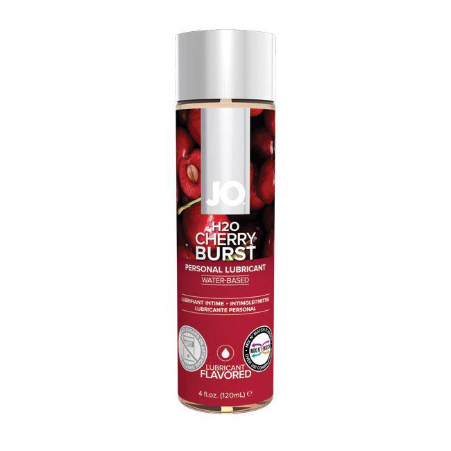 JO H2O Flavoured Lubricant Cherry 4oz - FifthGate