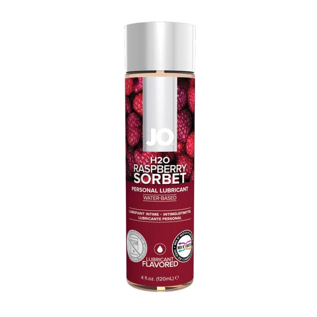 JO H2O Flavoured Lubricant Raspberry 4oz - FifthGate