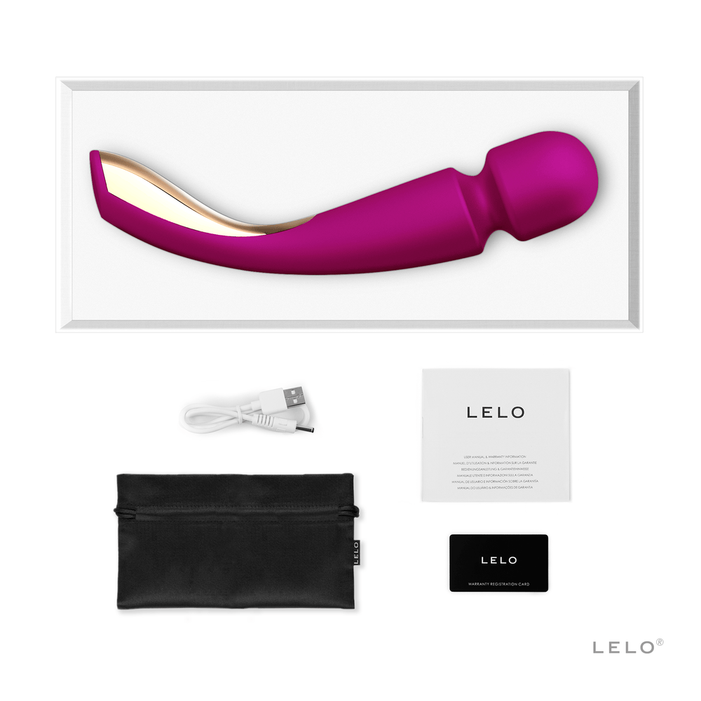 LELO Smart wand 2 Large Deep Rose - FifthGate