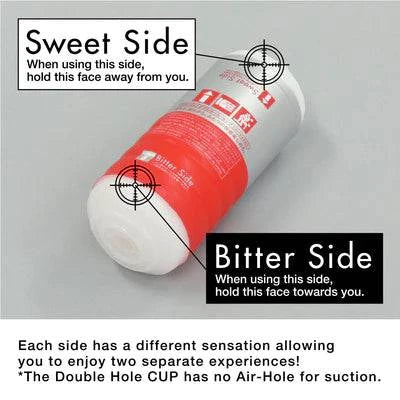 Tenga Double Hole Cup Ultra Size Male Masturbator - FifthGate