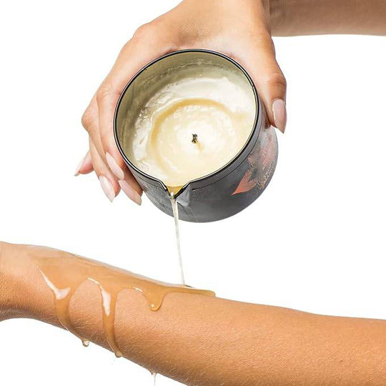 Ignite Massage Oil Candle Vanilla Sandalwood - FifthGate