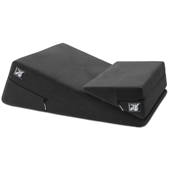 Wedge/Ramp Combo Male Packaging Black Microfiber - FifthGate