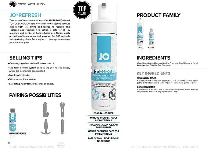 JO Foaming Toy Cleaner 7 oz - FifthGate
