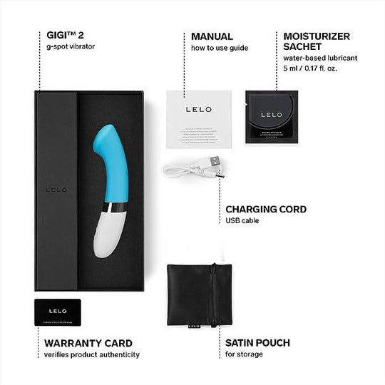 LELO Gigi 2 Turquoise Blue - FifthGate