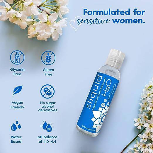 Sliquid H2O Lubricant 2 oz - FifthGate
