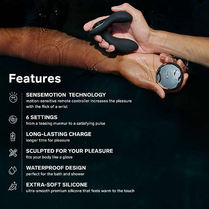 LELO Hugo Black - FifthGate