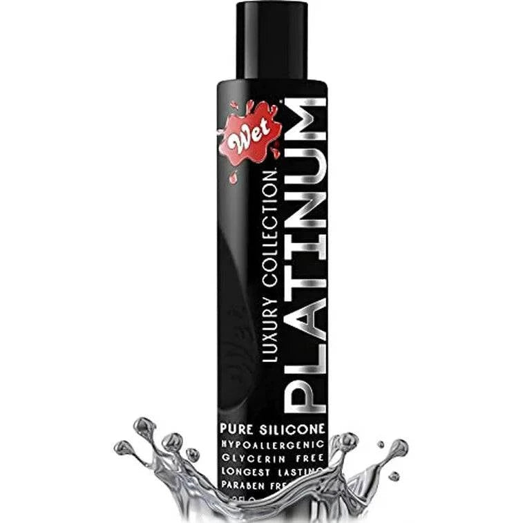 Wet Platinum Silicone Based Sex Lube 4.2oz - FifthGate