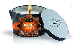 Ignite Massage Oil Candle Tropical Mango - FifthGate