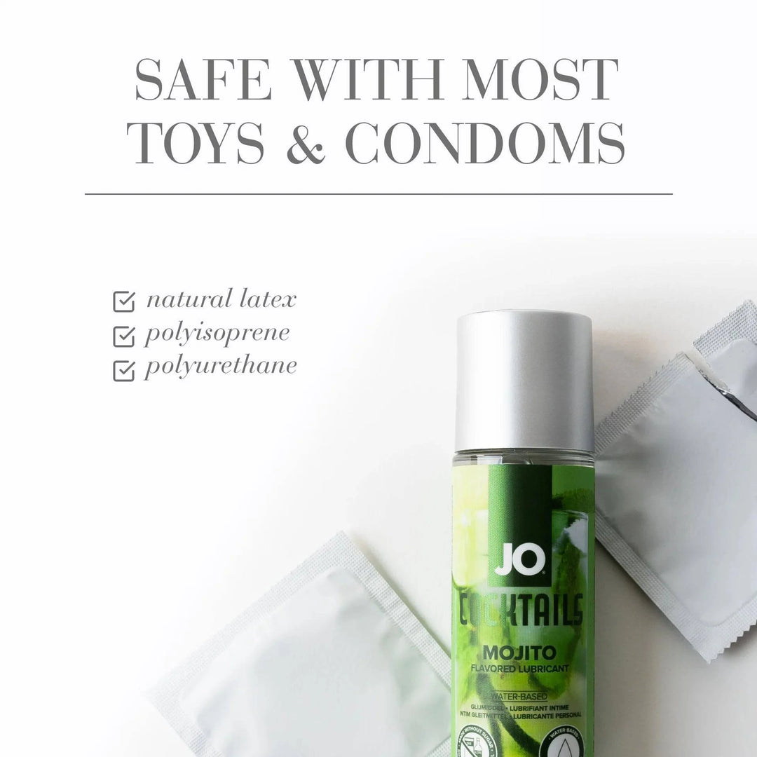 JO Cocktails - Mojito Flavored Lubricant - 2 floz 60 mL - FifthGate