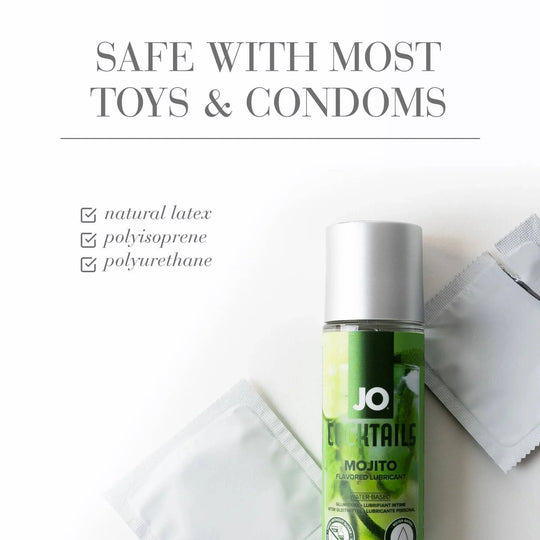 JO Cocktails - Mojito Flavored Lubricant - 2 floz 60 mL - FifthGate