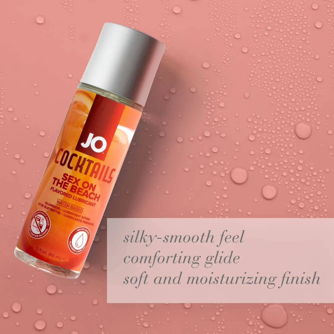 JO Cocktails - Sex on the Beach Flavored Lubricant - 2 floz 60 mL - FifthGate