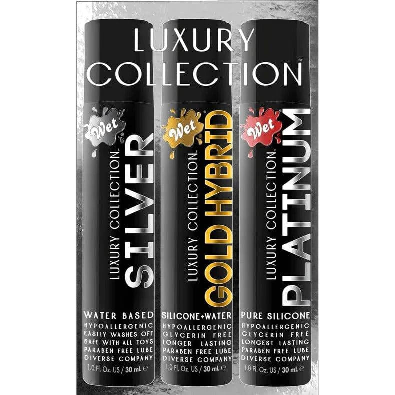 Wet® LUXURY 3 PACK (1OZ SILVER, GOLD, PLATINUM) 1 Fl. Oz./30mL - FifthGate