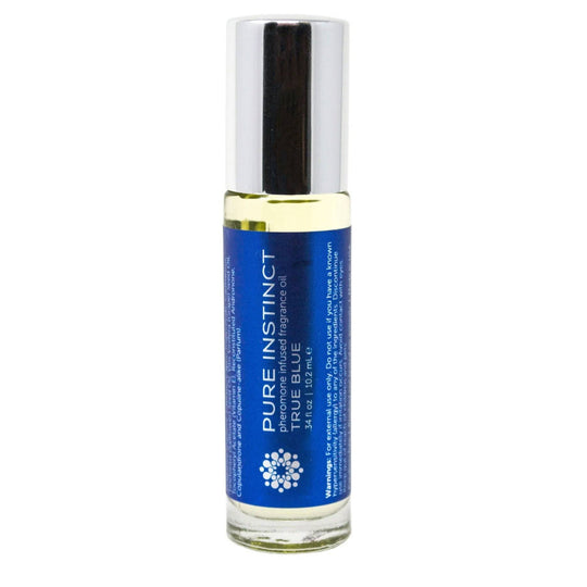 PURE INSTINCT Pheromone True Blue Roll-On  .5 oz | 15mL - FifthGate
