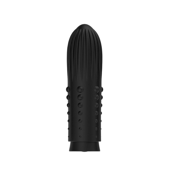 Shots Toys Elegance Lush Turbo Rechargeable Bullet Vibrator Black - FifthGate