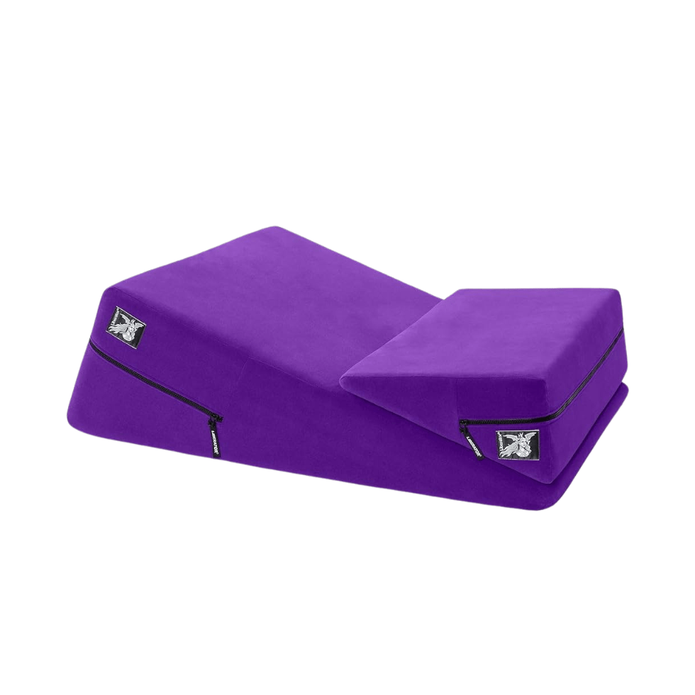 Wedge/Ramp Combo Purple Microfiber - FifthGate