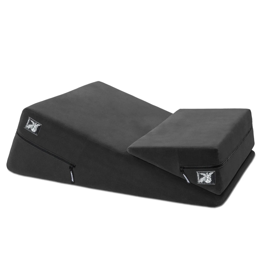 Wedge/Ramp Combo Black Microfiber - FifthGate