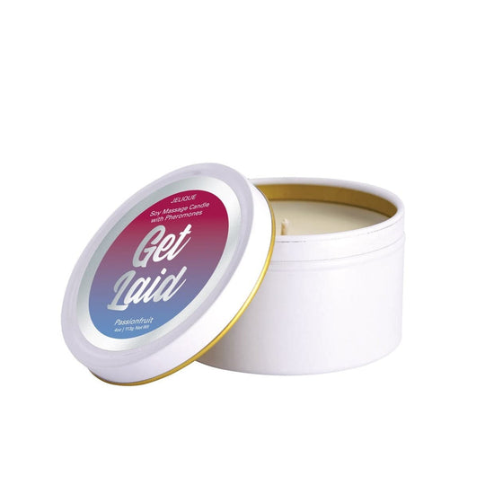 MOOD CANDLES Get Laid - Pheromone Massage Candle Passion Fruit 4 oz | 113g - FifthGate