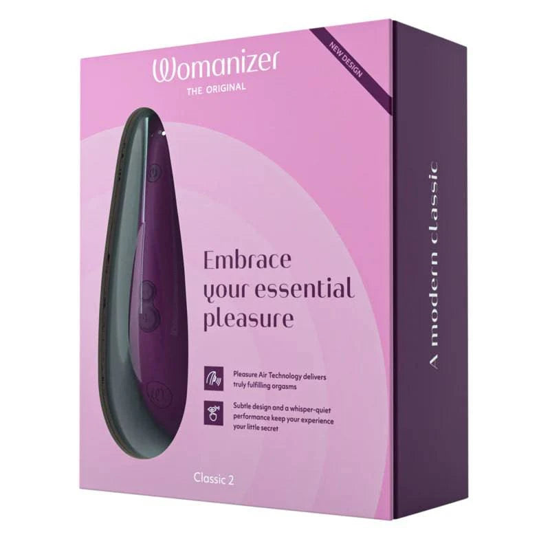 Classic 2 Clitoral Stimulator - Bordeaux - FifthGate