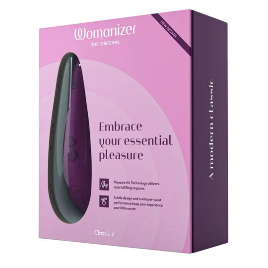 Classic 2 Clitoral Stimulator - Bordeaux - FifthGate