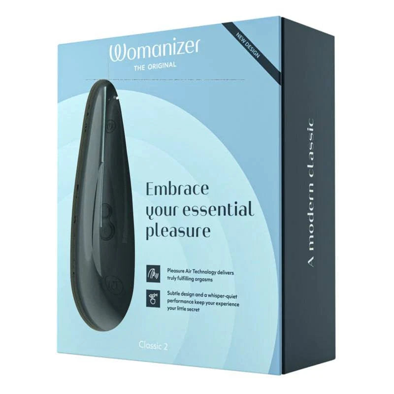 Classic 2 Clitoral Stimulator - Black - FifthGate
