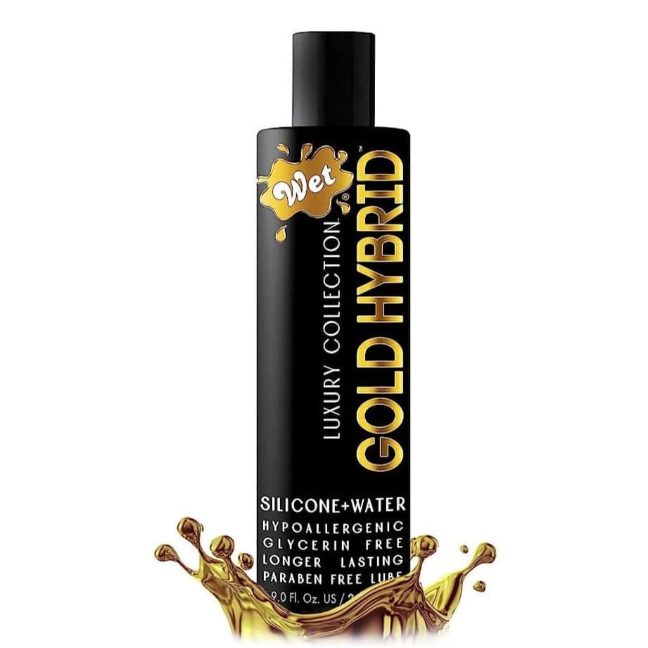 Wet Gold Hybrid Silicone & Water Based 9oz - FifthGate