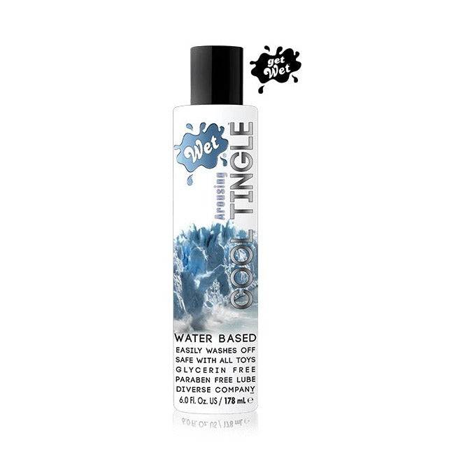 Wet® Cool Tingle Water Based 6 Fl. Oz./178mL - FifthGate