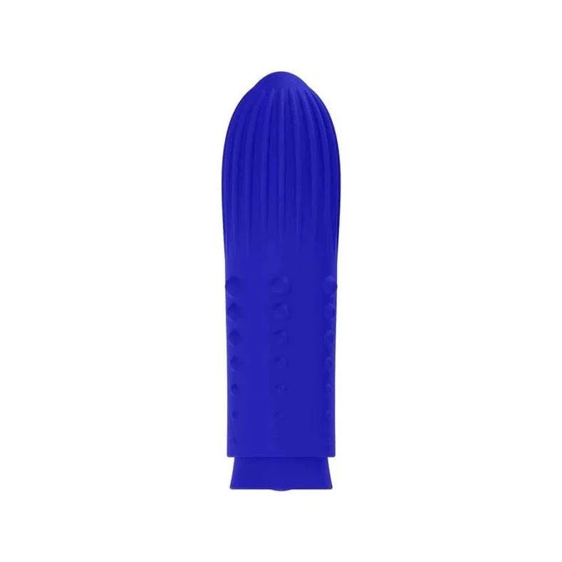 Shots Toys Elegance Lush Turbo Rechargeable Bullet Vibrator Blue - FifthGate