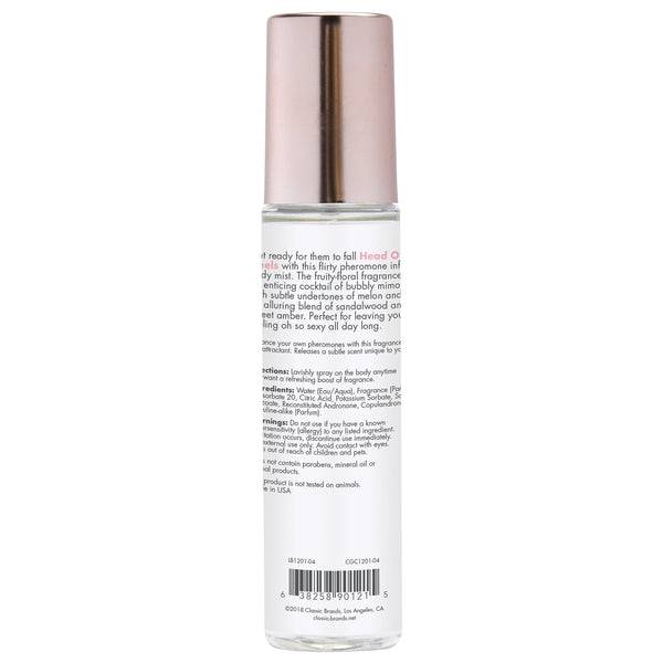 CG HEAD OVER HEELS Fragrance Body Mist with Pheromones - Fruity - Floral 3.5oz | 103mL - FifthGate
