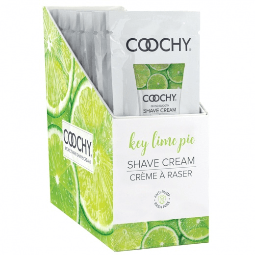 COOCHY Oh So Smooth Shave Cream Key Lime Pie 24pc - FOIL - FifthGate