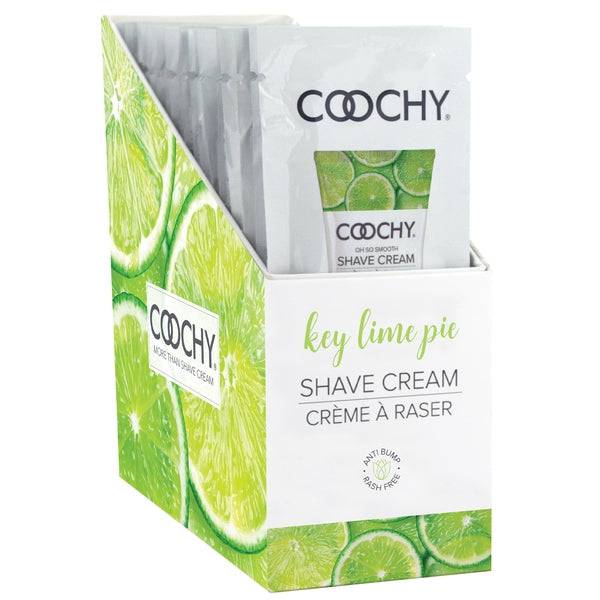 COOCHY Oh So Smooth Shave Cream Key Lime Pie 24pc - FOIL - FifthGate