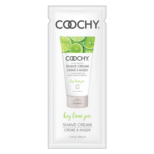 COOCHY Oh So Smooth Shave Cream Key Lime Pie .5oz | 15mL - FifthGate