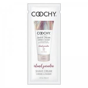 COOCHY SHAVE CREAM Island Paradise 0.5 fl oz  |  15mL - FOIL - FifthGate