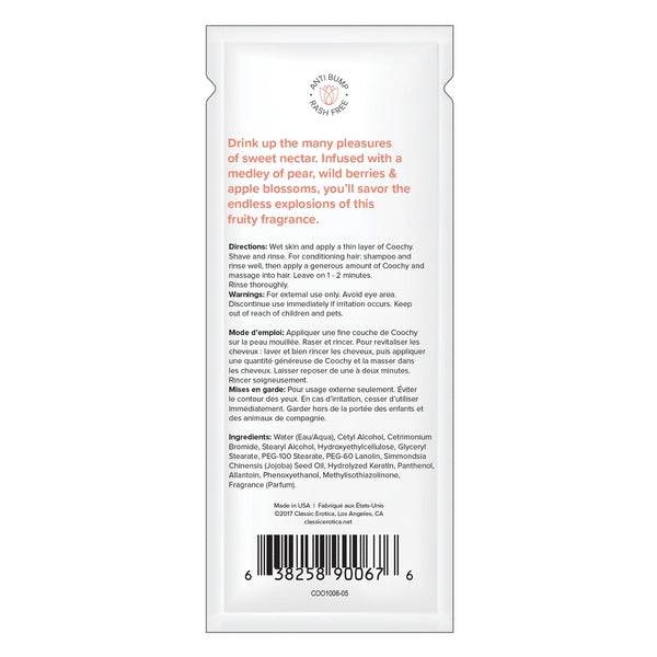 COOCHY SHAVE CREAM Sweet Nectar 0.5 fl oz  |  15mL - FOIL - FifthGate