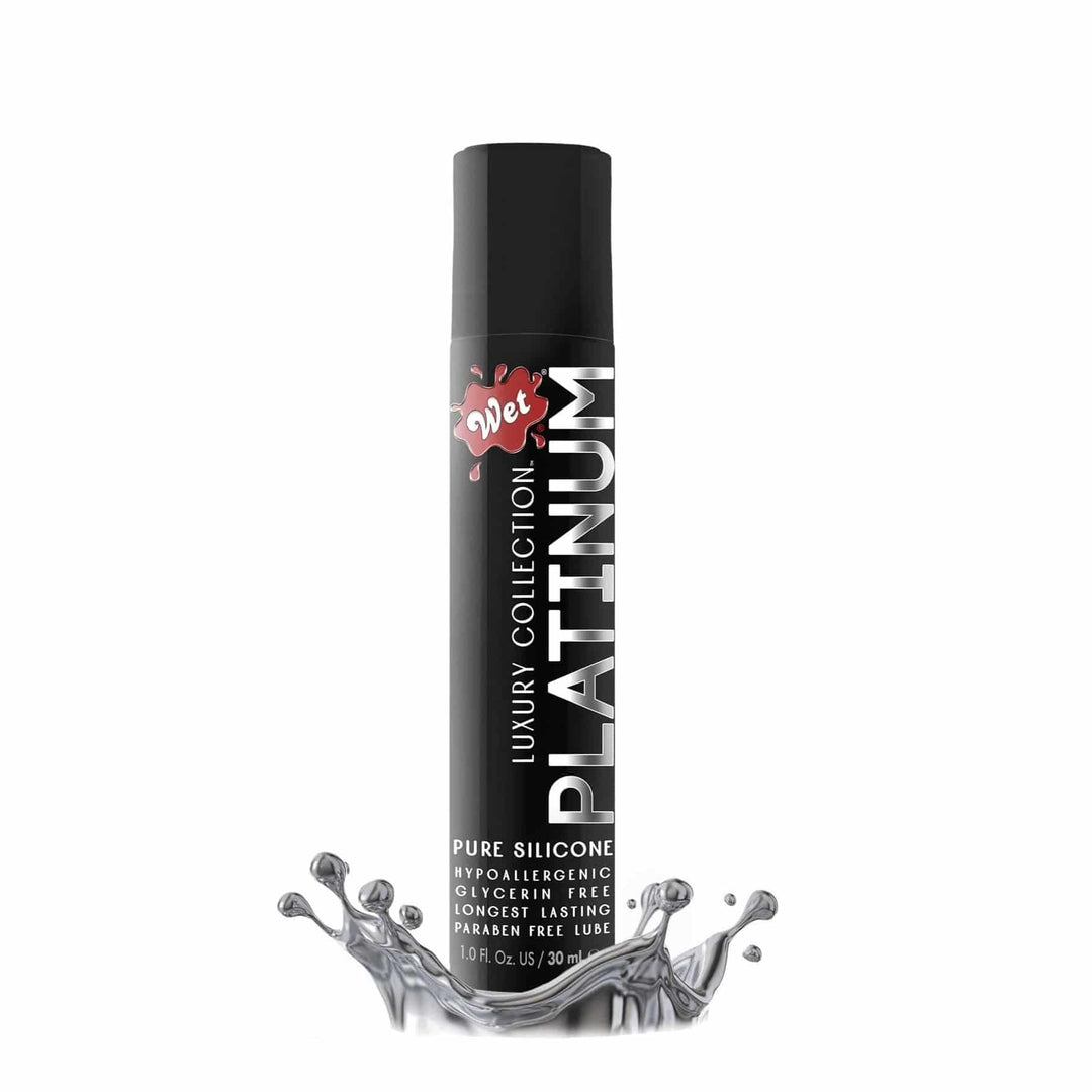WET® Platinum® Silicone Lubricant 1 Fl. oz./30mL - FifthGate