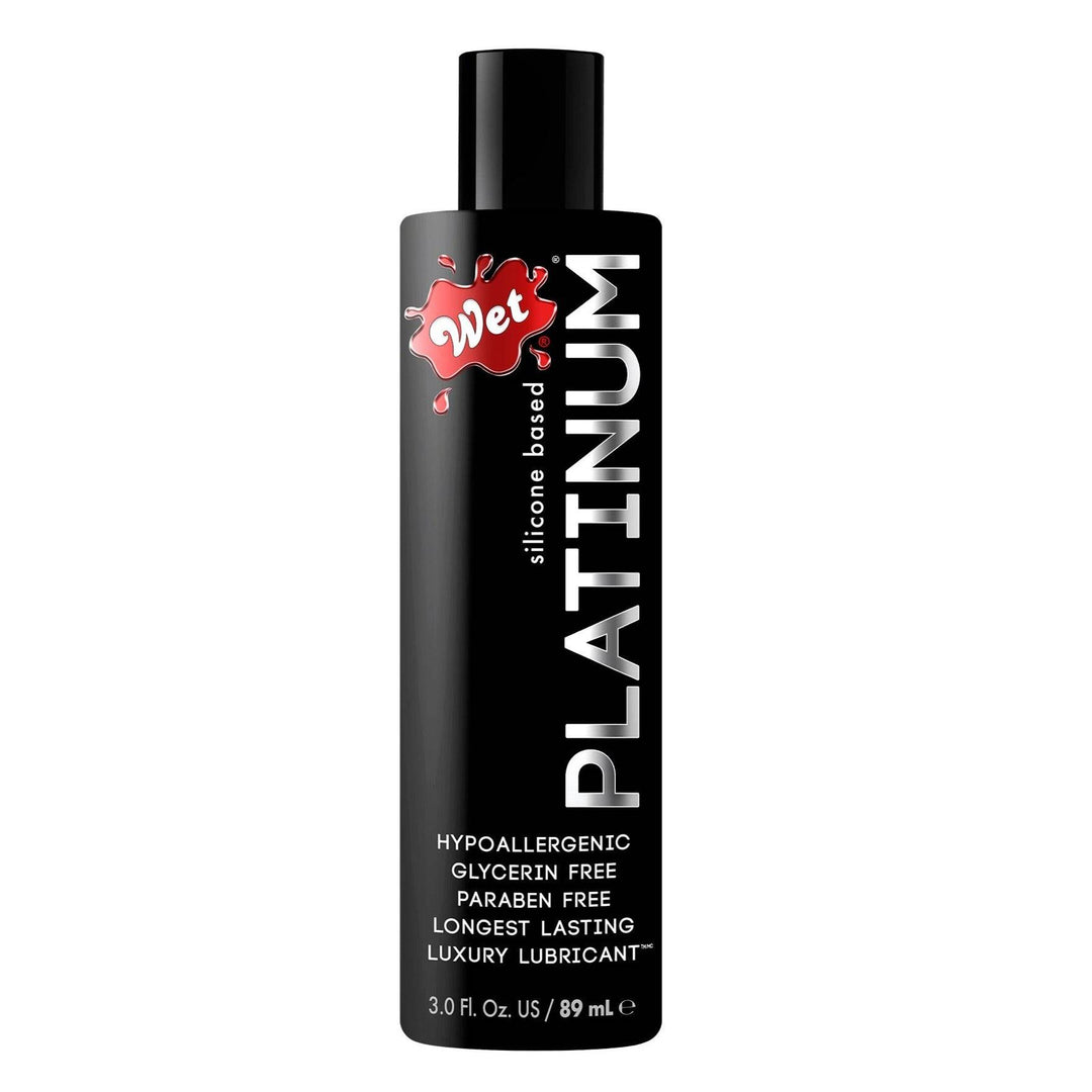 WET® Platinum® Silicone Lubricant 3 Fl. oz./89mL - FifthGate