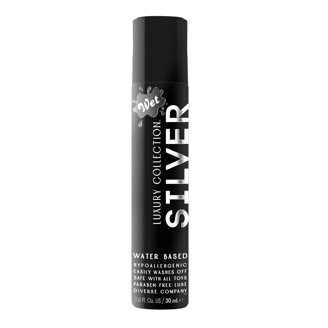 Wet® Silver Water Based 1 Fl. Oz./30mL - FifthGate
