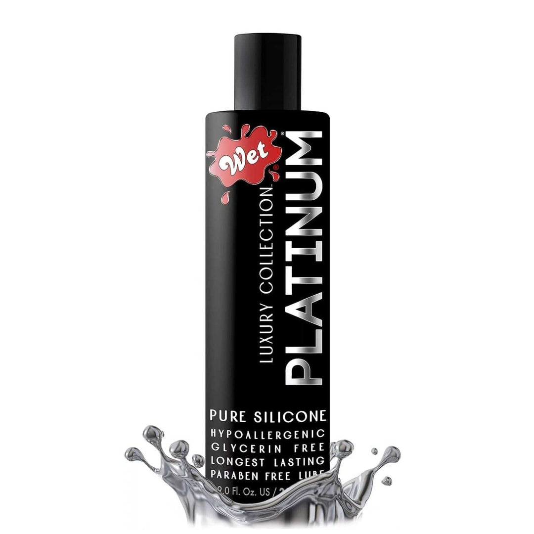 Wet Platinum Silicone Based Sex Lube 9oz - FifthGate