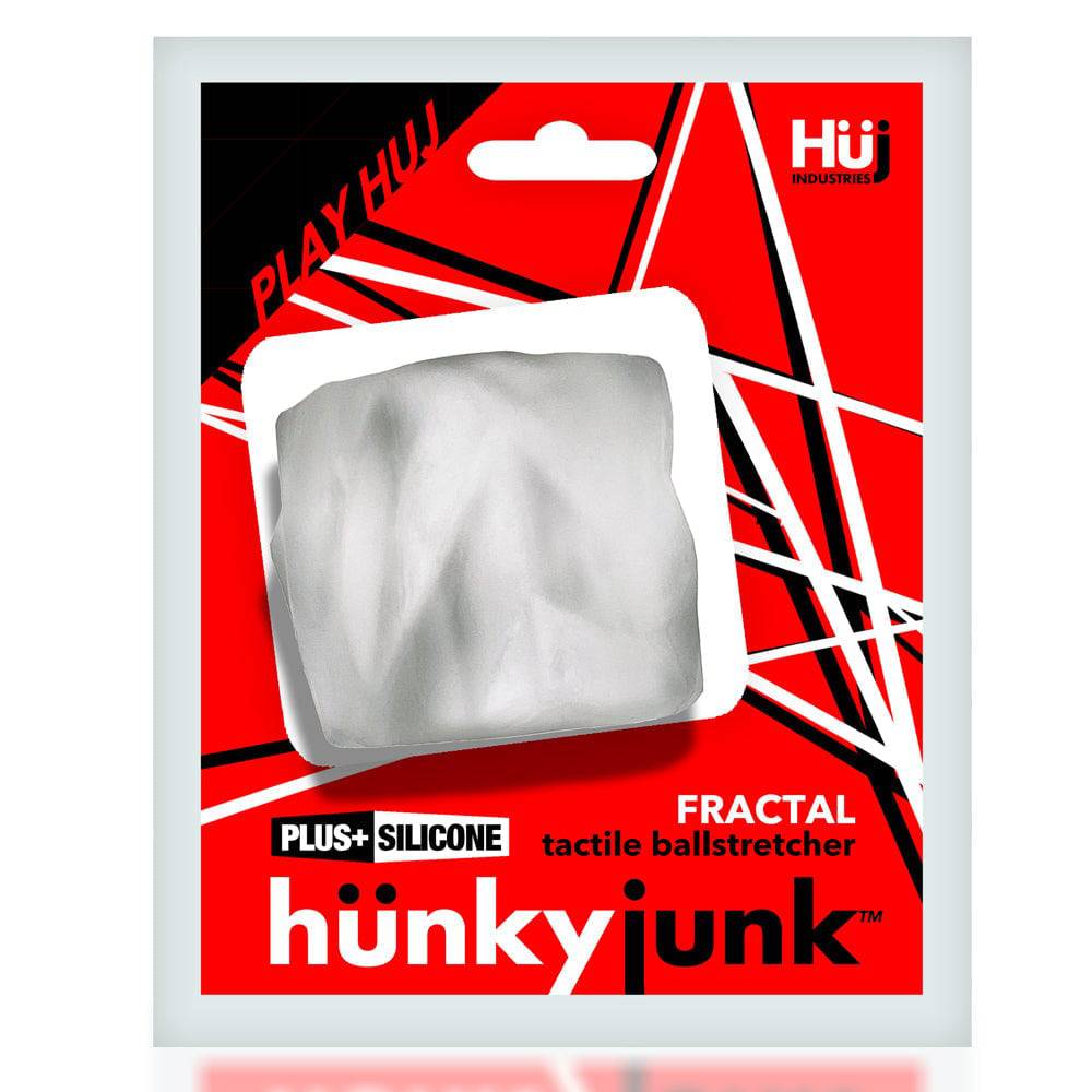 Hunkyjunk FRACTAL tactile ballstretcher CLEAR  ICE - FifthGate