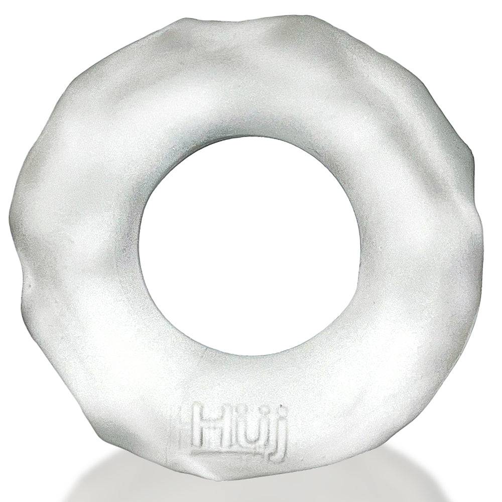 Hunkyjunk FRACTAL tactile cockring CLEAR ICE - FifthGate