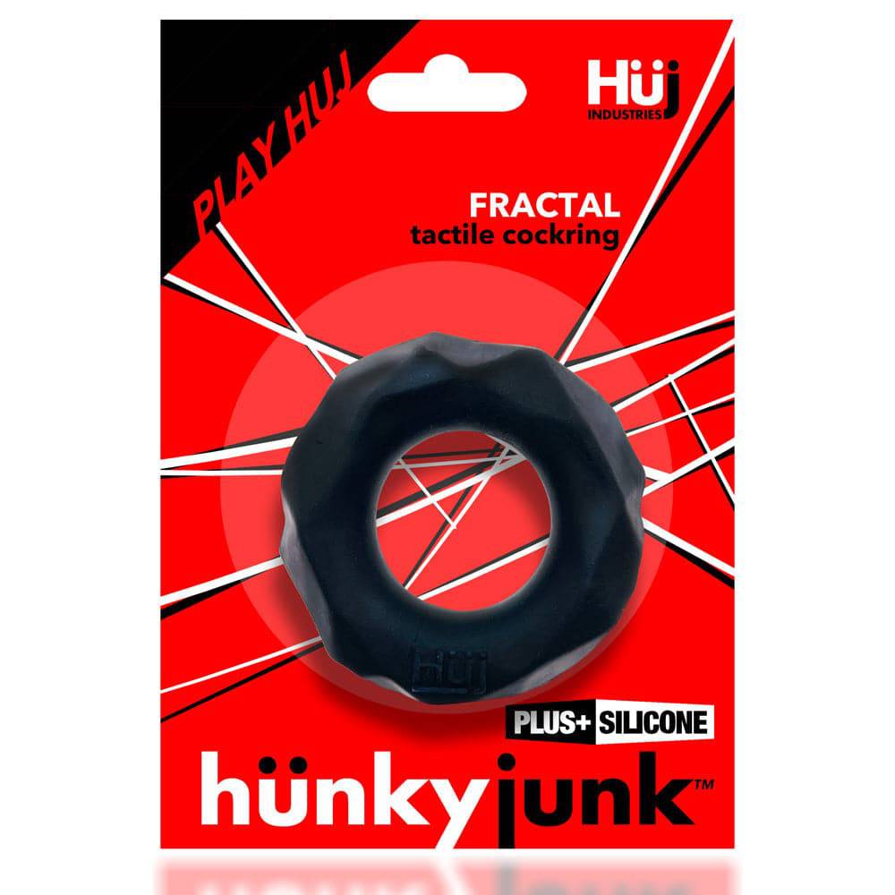 Hunkyjunk FRACTAL tactile cockring TAR ICE - FifthGate