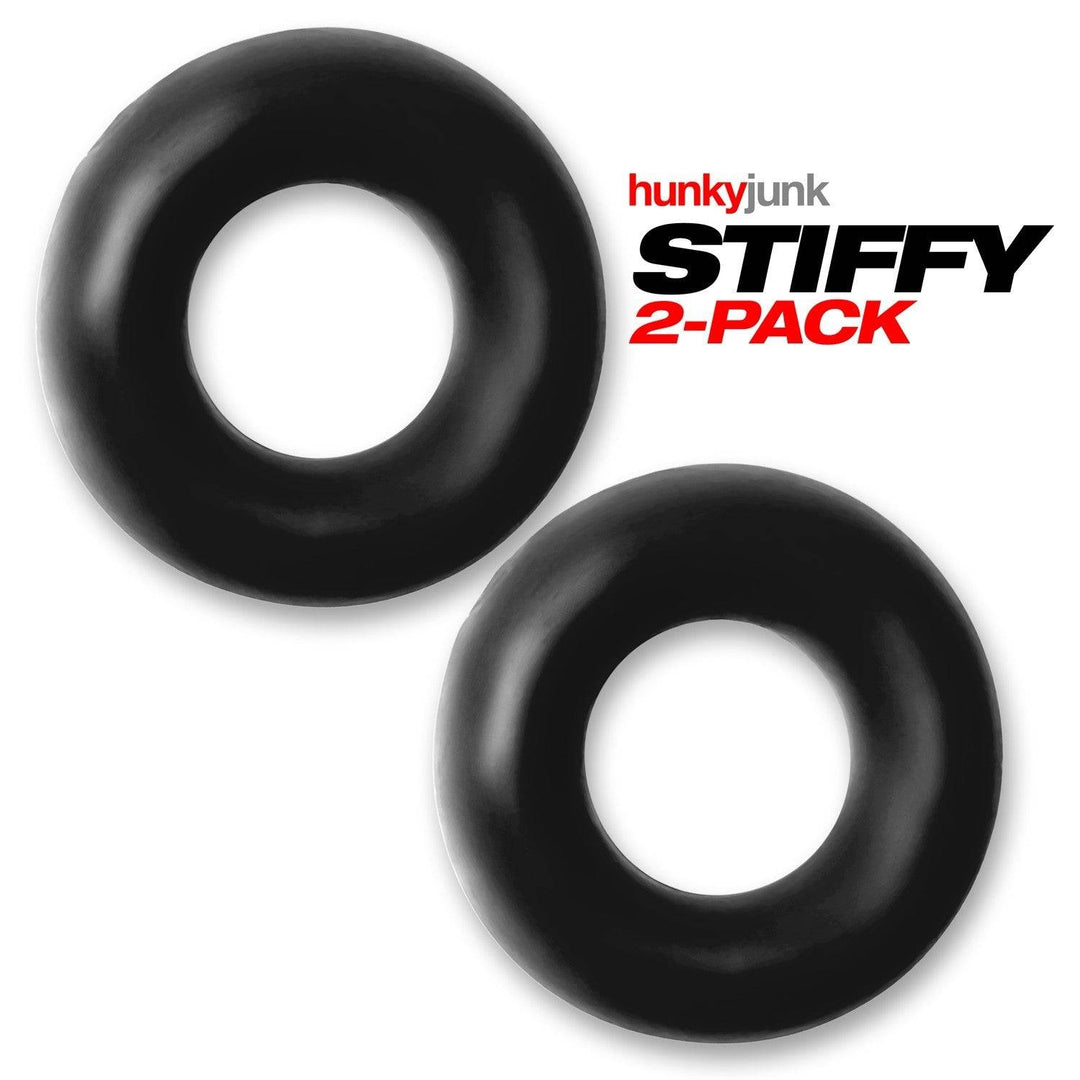 Hunkyjunk STIFFY 2-pack bulge cockrings - TAR  ICE - FifthGate