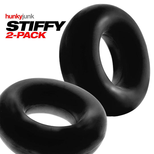 Hunkyjunk STIFFY 2-pack bulge cockrings - TAR  ICE - FifthGate