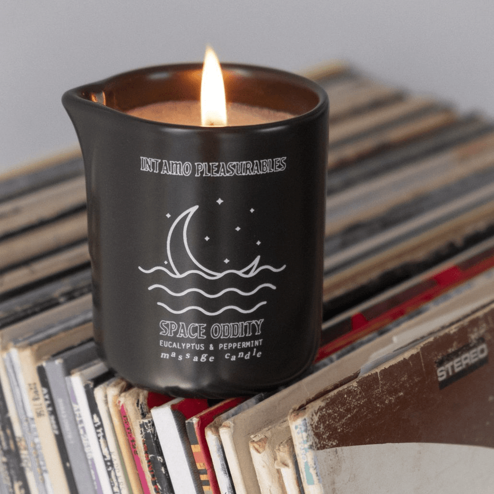 Intamo Space Oddity Massage Candle - Eucalyptus Peppermint - FifthGate