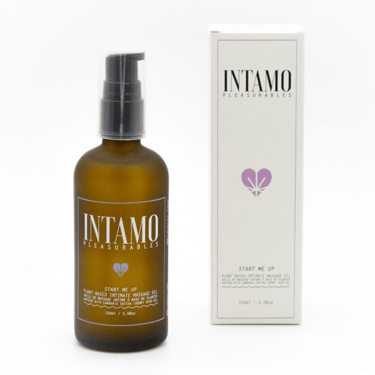 Intamo Start Me Up Massage Oil 3.38oz - FifthGate