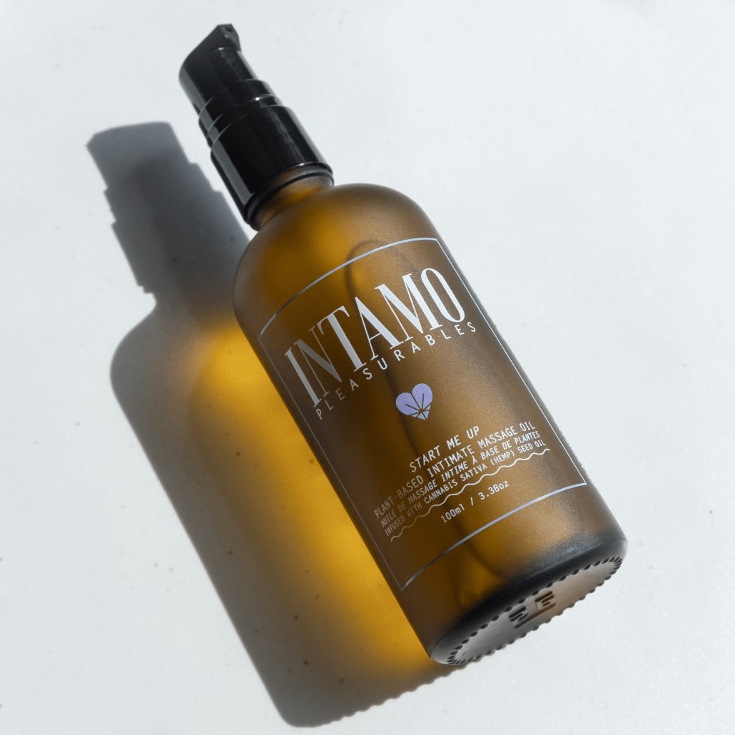 Intamo Start Me Up Massage Oil 3.38oz - FifthGate