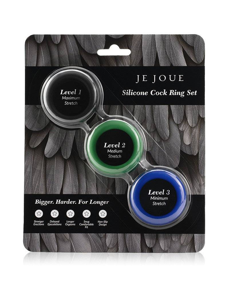 Je Joue 3 Pack Silicone C-rings - FifthGate