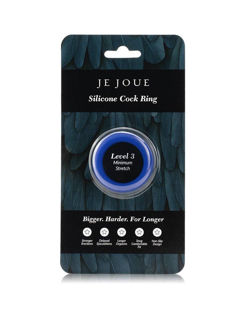Je Joue - Blue Silicone C-Ring - Minimum Stretch - FifthGate