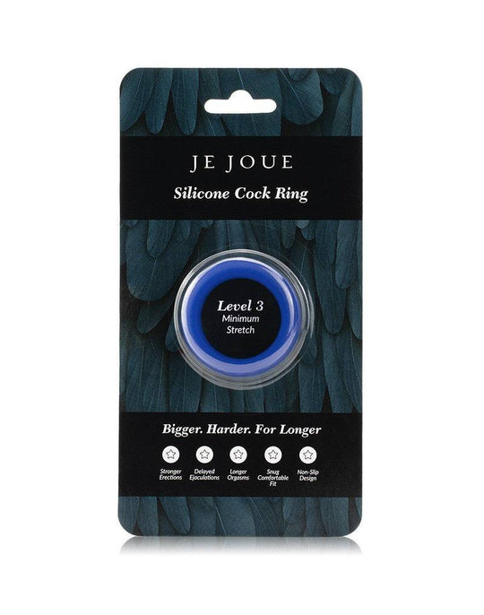 Je Joue - Blue Silicone C-Ring - Minimum Stretch - FifthGate