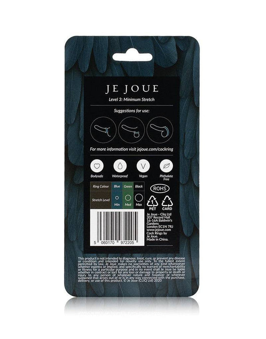 Je Joue - Blue Silicone C-Ring - Minimum Stretch - FifthGate