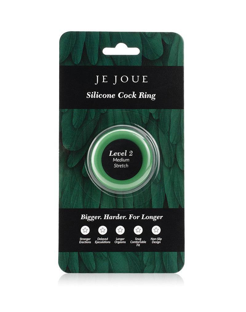Je Joue - Green Silicone C-Ring - Medium Stretch - FifthGate